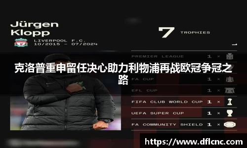 克洛普重申留任决心助力利物浦再战欧冠争冠之路